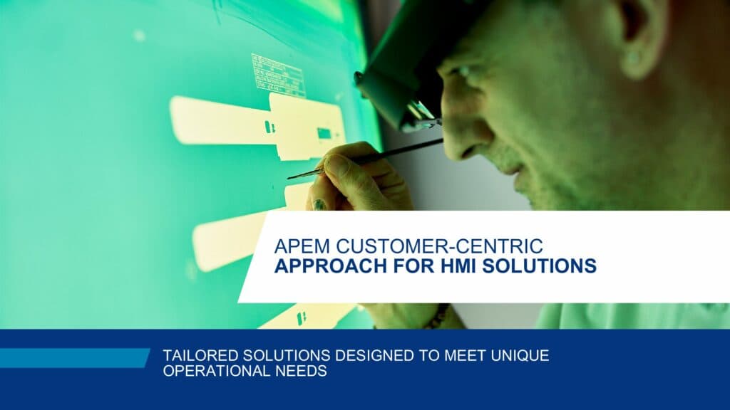 A customer-centric approach with HMI solution controls