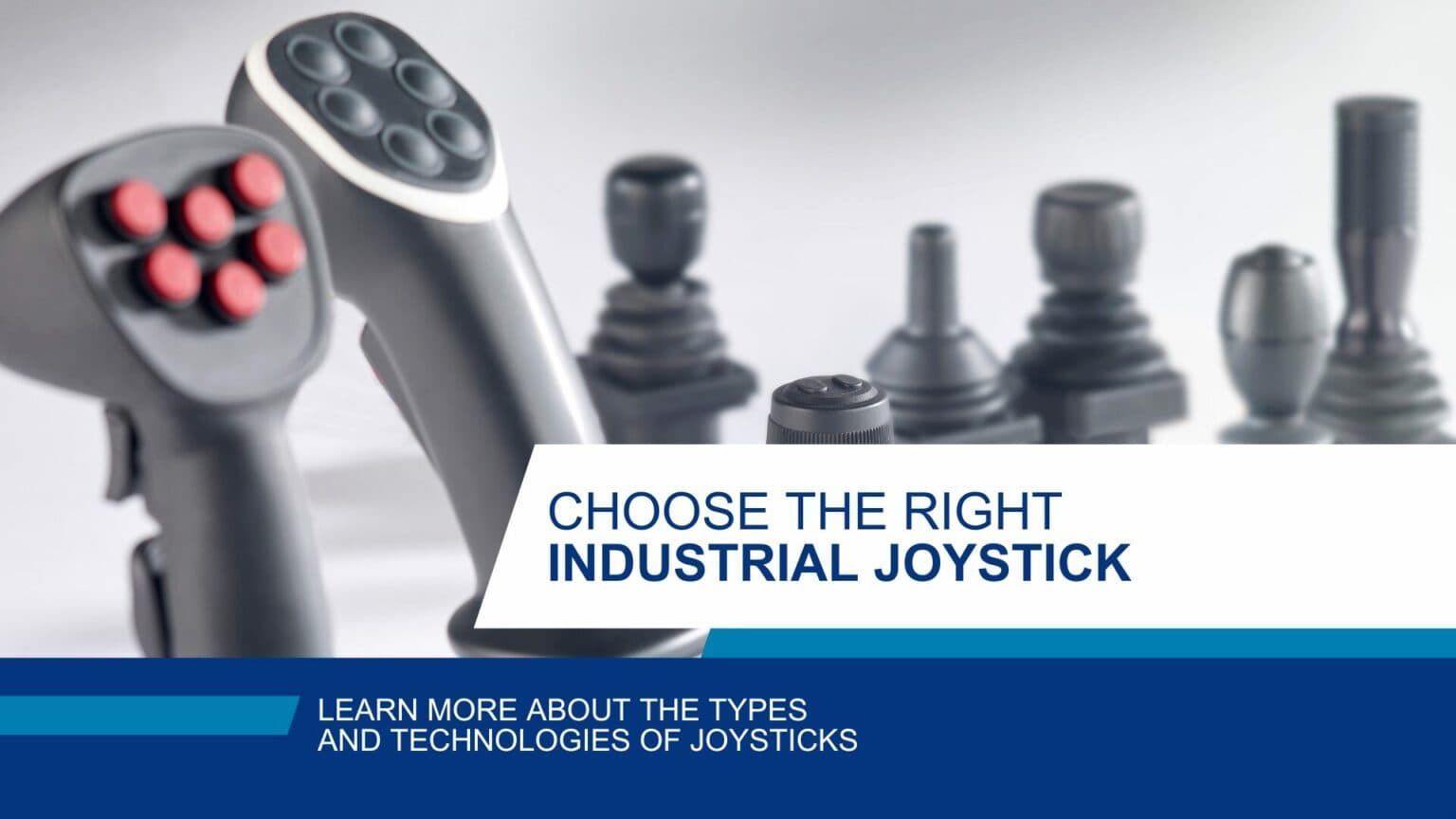 Joystick controller: versatility for modern industrial applications